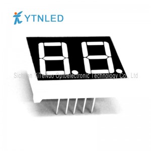 0.56 inch 2 digit red 7 Segment LED display, digital tube