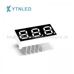 0.28 inch red 3 digit 7 Segment LED display, digital tube