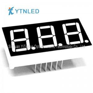 0.56 inch red 3 digit 7 Segment LED display, digital tube