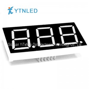 0.8 inch red 3 digit 7 Segment LED display, digital tube